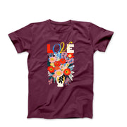 Love Bouquet Illustration T-shirt - Plants, Garden & Food - Harvey Ltd