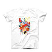 Love Bouquet Illustration T-shirt - Plants, Garden & Food - Harvey Ltd