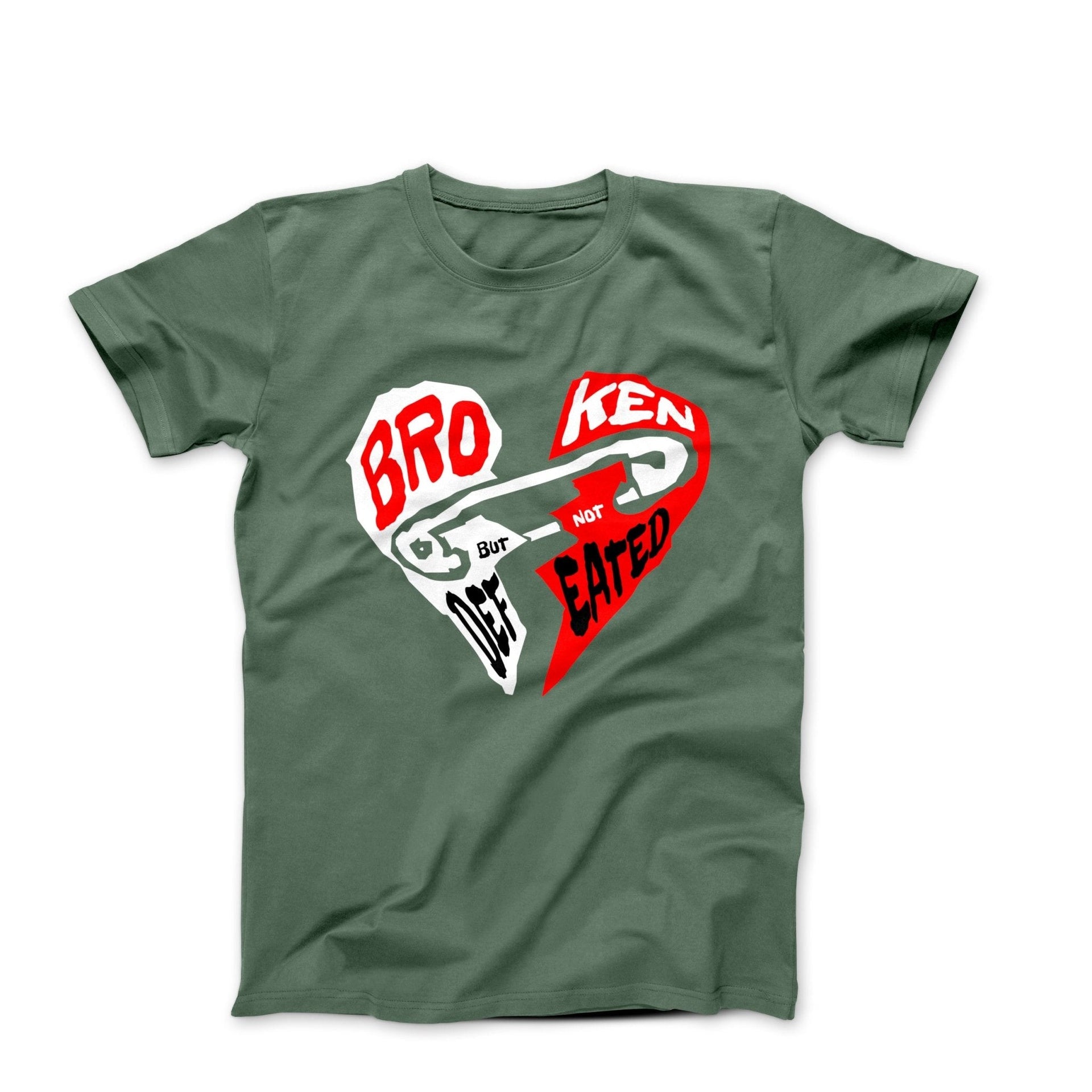 Broken But Not Defeated Illustration T-shirt - Relationships & Well - Being - Harvey Ltd