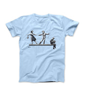 Banksy Bus Stop Dancers Street Art T-shirt - Street, Pop & Media Art - Harvey Ltd