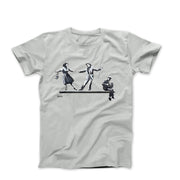 Banksy Bus Stop Dancers Street Art T-shirt - Street, Pop & Media Art - Harvey Ltd