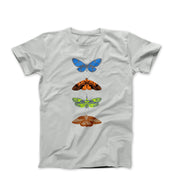 Butterfly Garden Illustration T-shirt - Plants, Garden & Food - Harvey Ltd