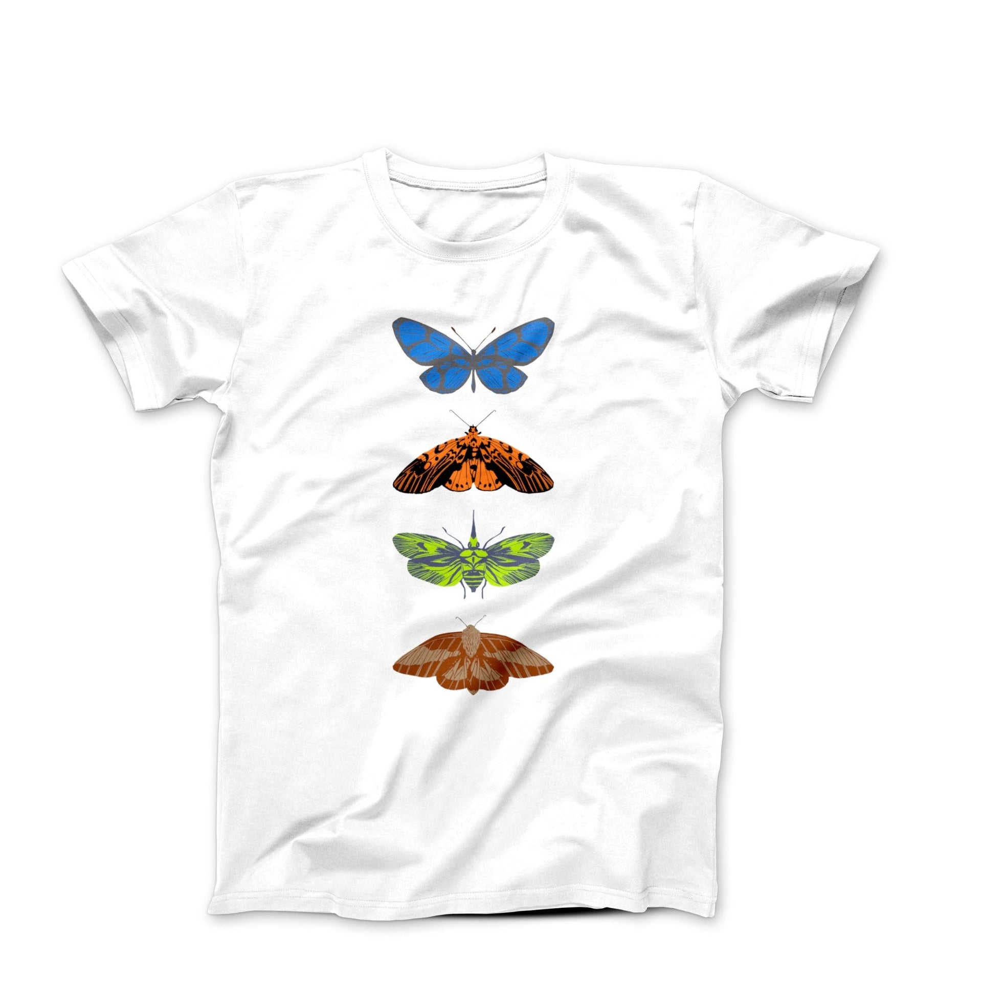 Butterfly Garden Illustration T-shirt - Plants, Garden & Food - Harvey Ltd