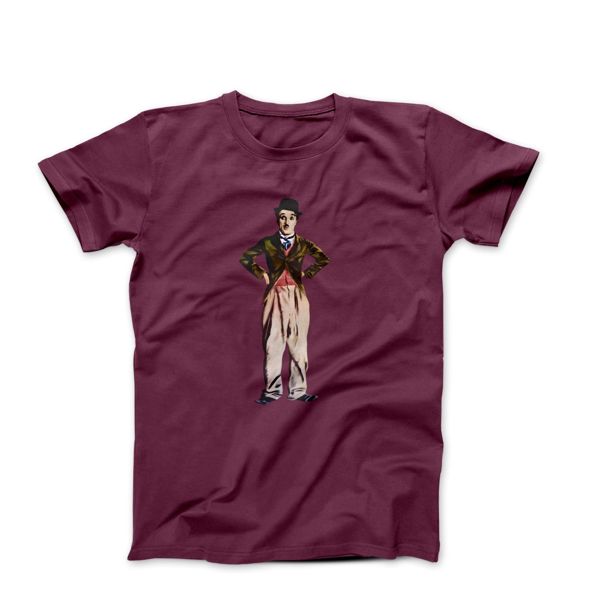 Chaplin Modern Times Movie Art T-shirt - Comics, Movies & Music - Harvey Ltd