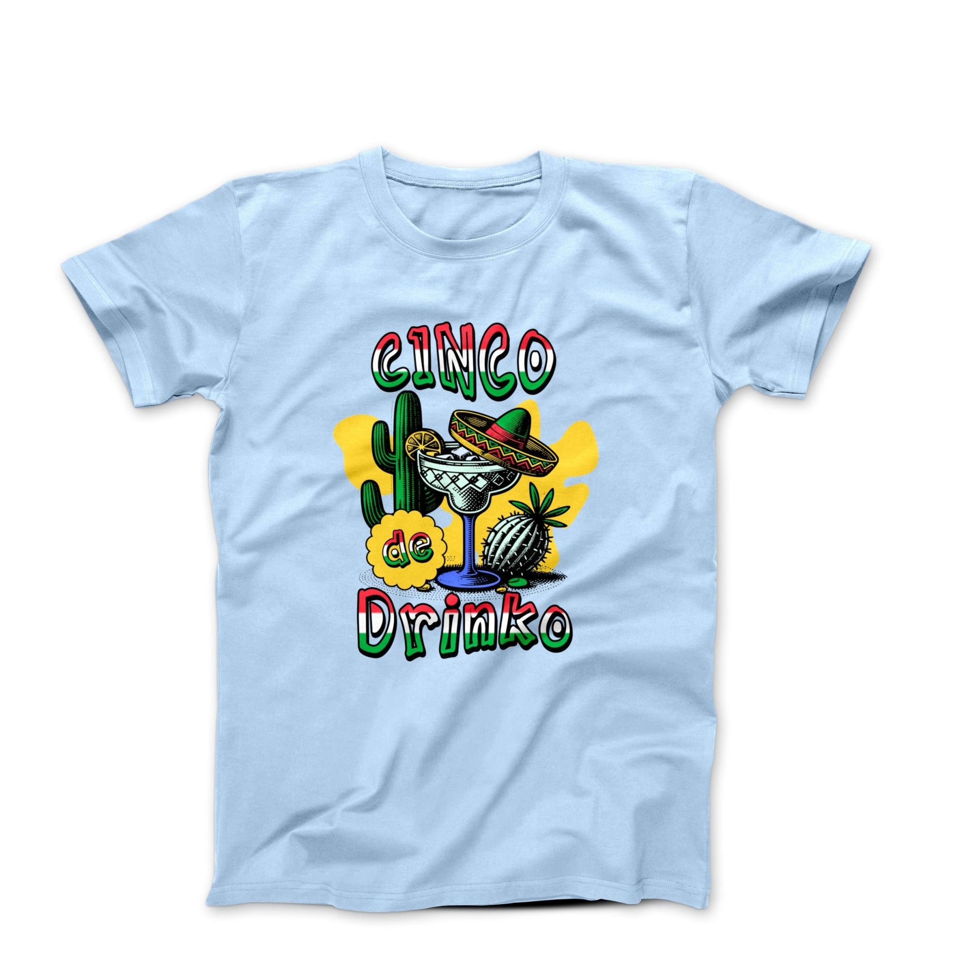 Cinco de Drinko Illustration T-shirt - Plants, Garden & Food - Harvey Ltd