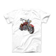 Classic Custom Motorcycle T-shirt - Cars, Trucks & Cycles - Harvey Ltd