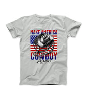 Make America Cowboy Again Illustration T-shirt - Movies, TV & Others - Harvey Ltd