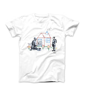 Banksy Boarded Crayon House Street Art T-shirt - Street, Pop & Media Art - Harvey Ltd