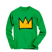 Crown Graffiti Long Sleeve Tee - Street, Pop & Media Art - Harvey Ltd