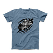 Custom Harley Emblem Illustration T-shirt - Cars, Trucks & Cycles - Harvey Ltd
