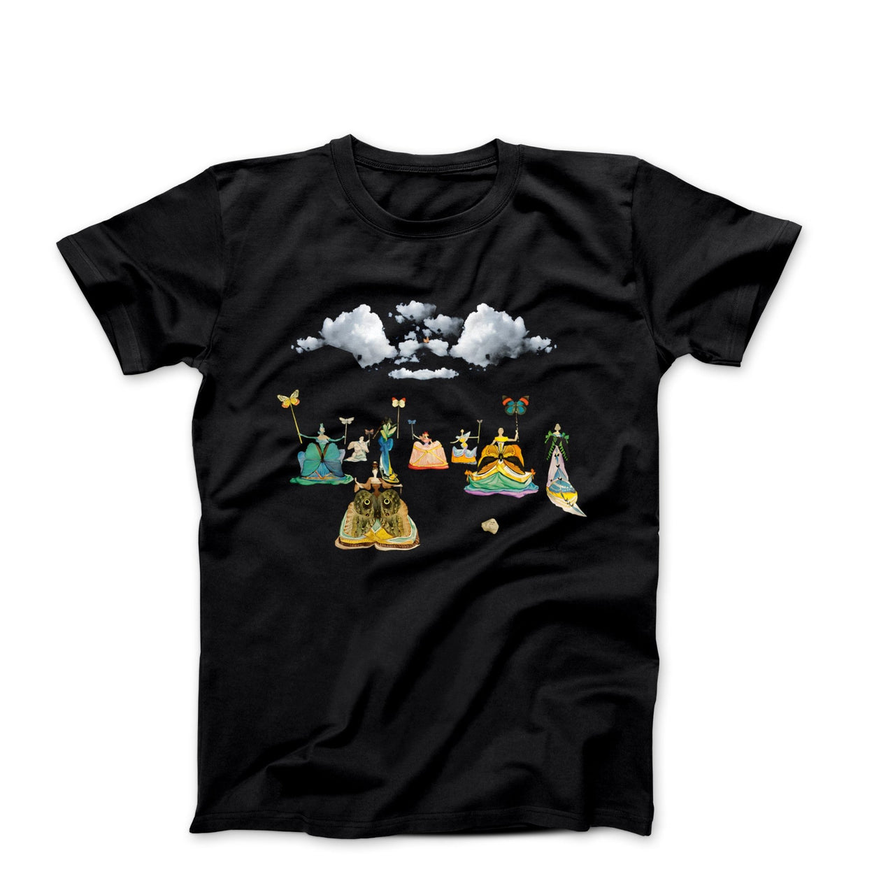 Dali Women With Butterflies (1976) Artwork T-shirt - Greatest Artists - Harvey Ltd