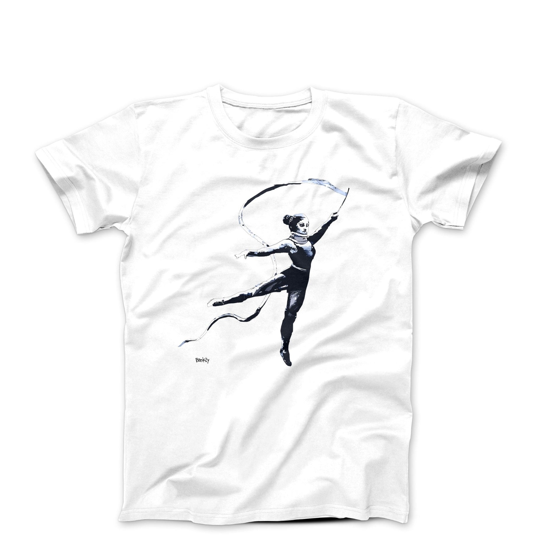 Banksy Dancer In Kiev (2022) Street Art T-shirt - Street, Pop & Media Art - Harvey Ltd