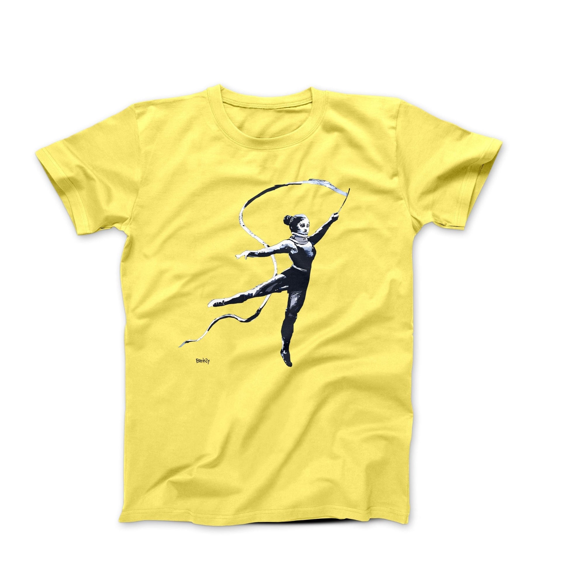 Banksy Dancer In Kiev (2022) Street Art T-shirt - Street, Pop & Media Art - Harvey Ltd