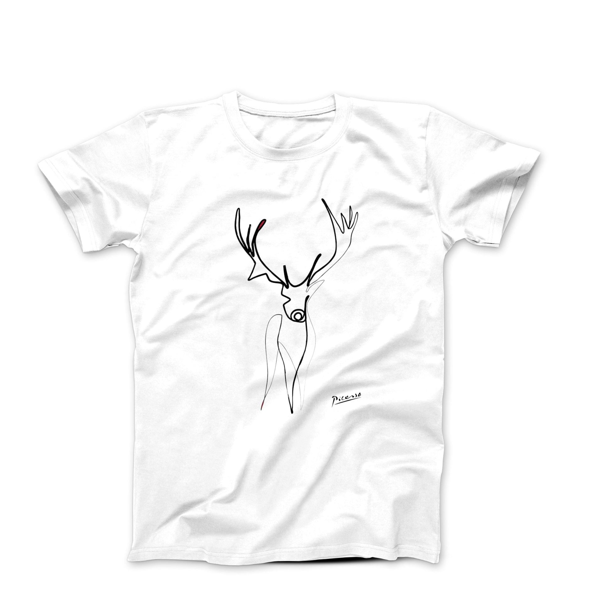Pablo Picasso The Deer Artwork T-shirt - Greatest Artists - Harvey Ltd