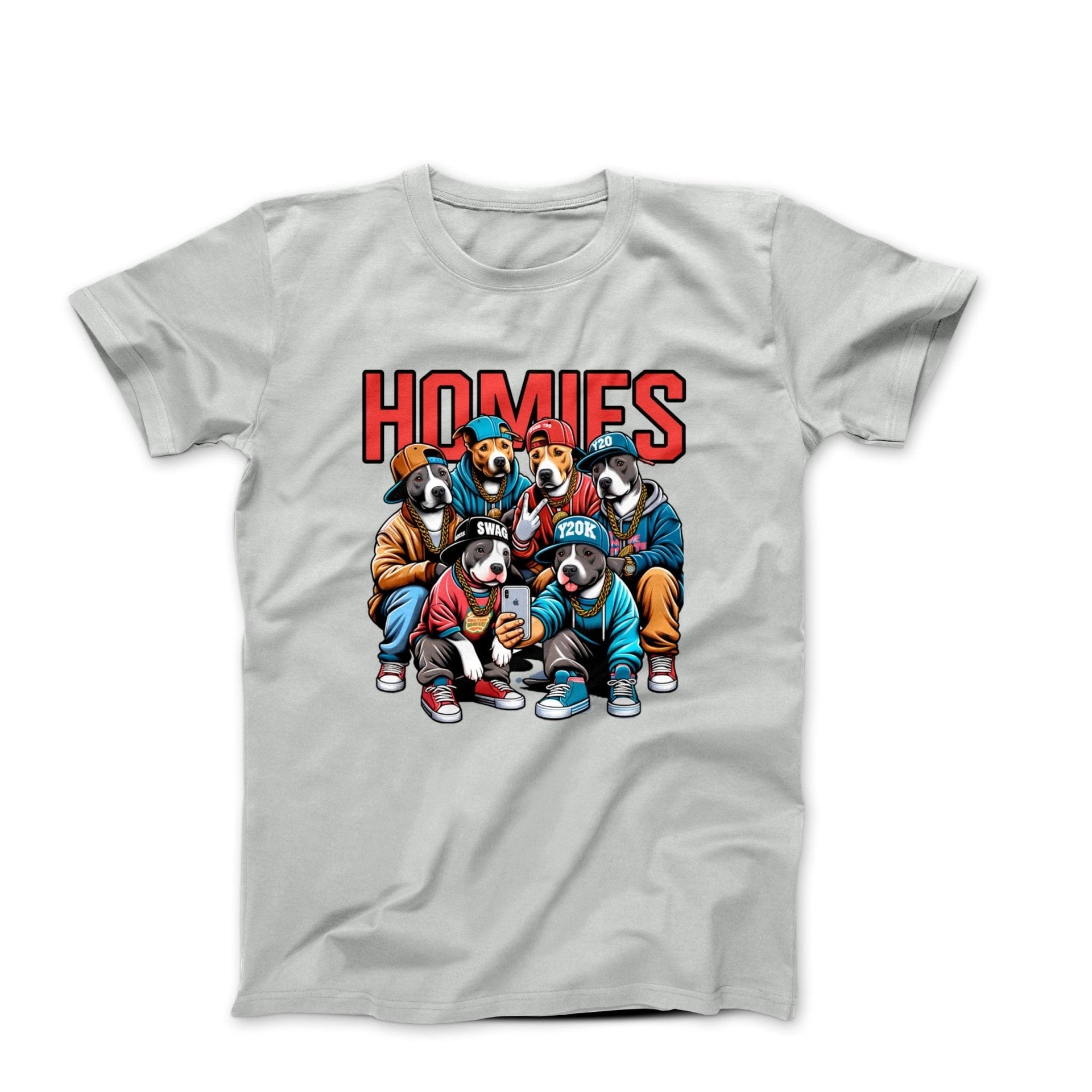 Dog Homies Illustration T-shirt - Pets & Animals - Harvey Ltd