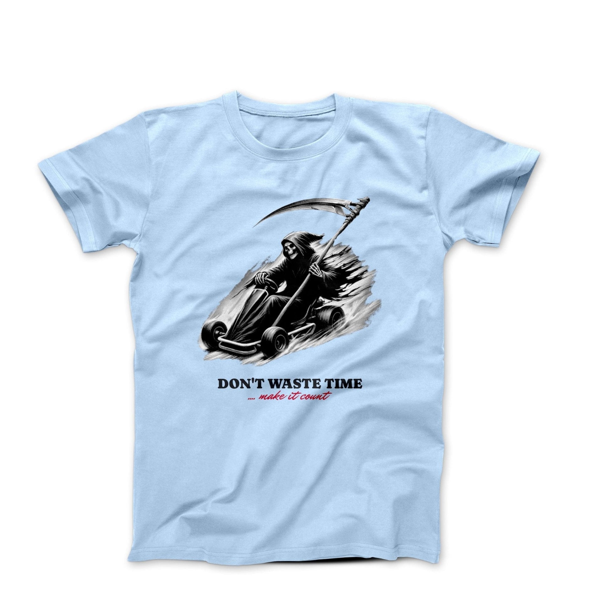 Don't Waste Time Illustration T-shirt - Humorous, Lifestyle & Others - Harvey Ltd