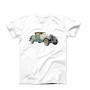 1928 Elcar Model 8 - 91 Roadster T-shirt - Cars, Trucks & Cycles - Harvey Ltd