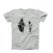 Banksy Flower Gun Boy Street Art T-shirt - Street, Pop & Media Art - Harvey Ltd
