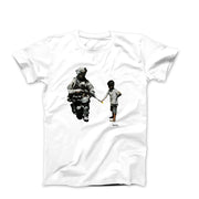 Banksy Flower Gun Boy Street Art T-shirt - Street, Pop & Media Art - Harvey Ltd