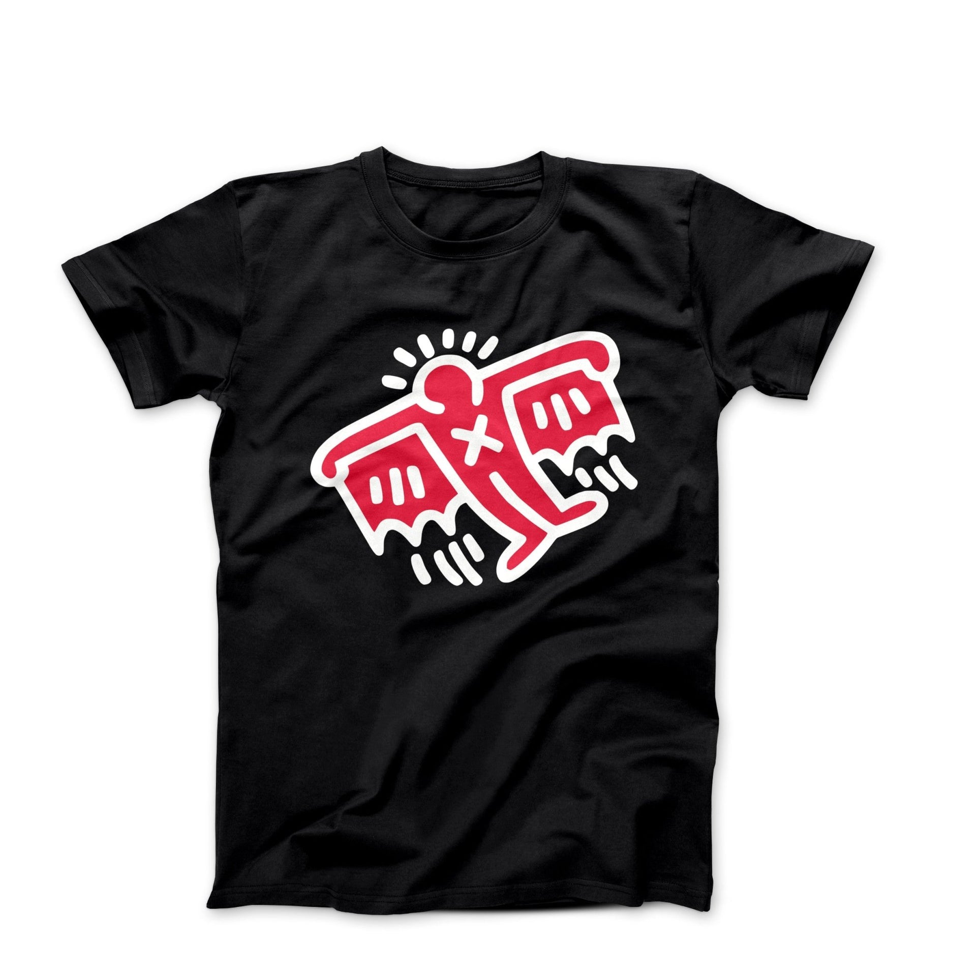 Flying Devil Street Art T-shirt - Street, Pop & Media Art - Harvey Ltd