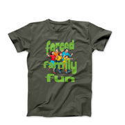 Forced Family Fun Illustration T-shirt - Movies, TV & Others - Harvey Ltd