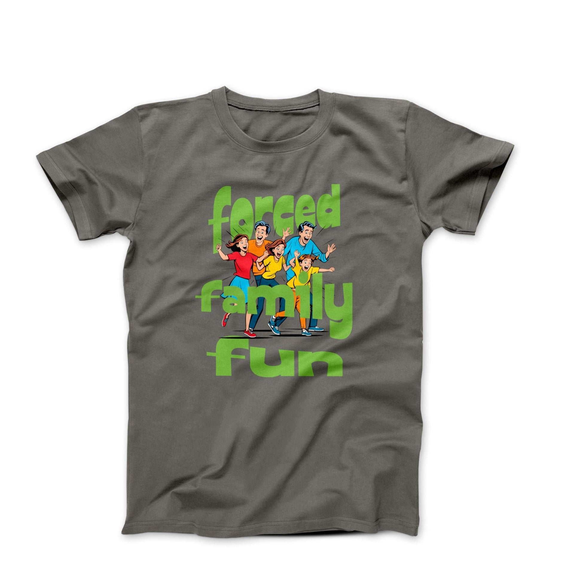 Forced Family Fun Illustration T-shirt - Movies, TV & Others - Harvey Ltd