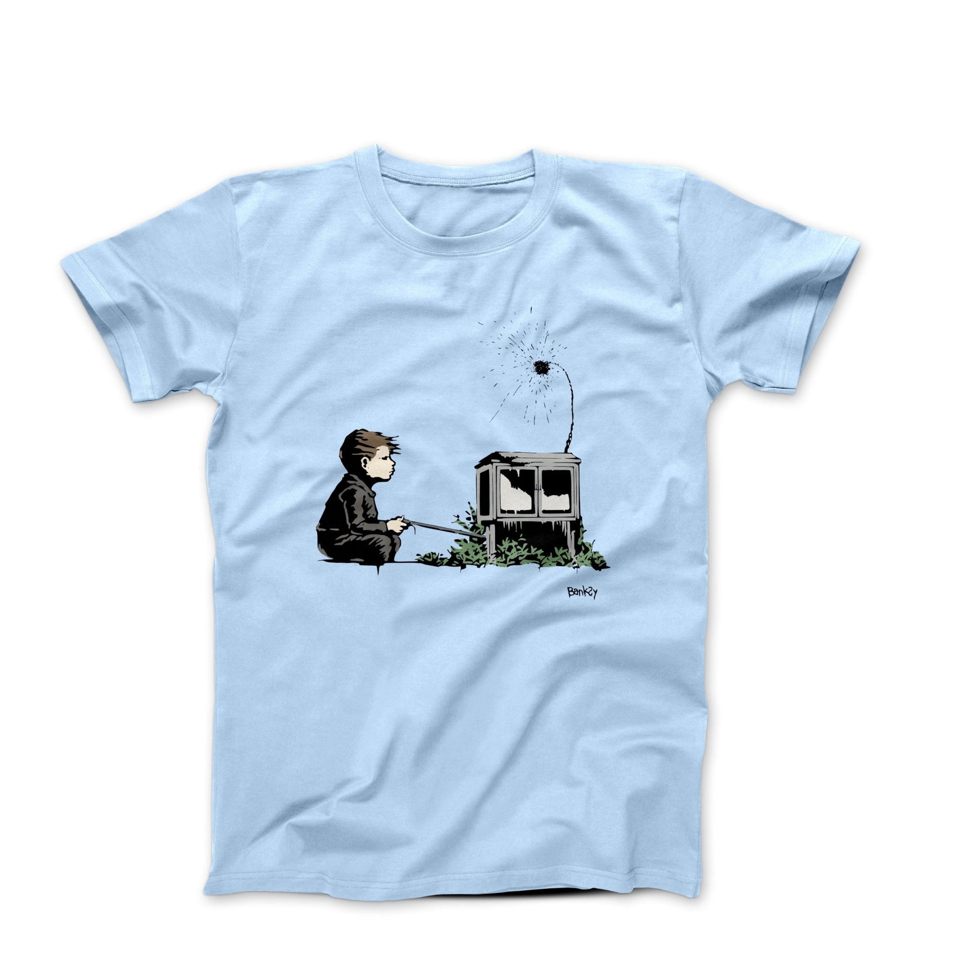 Banksy Original Gamer Street Art T-shirt - Street, Pop & Media Art - Harvey Ltd