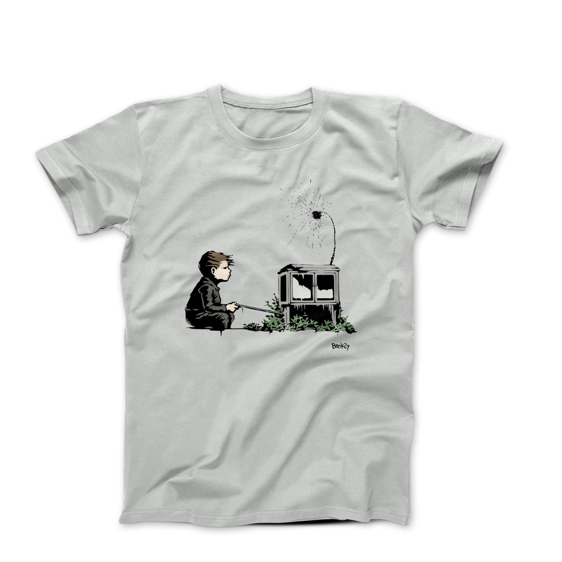 Banksy Original Gamer Street Art T-shirt - Street, Pop & Media Art - Harvey Ltd
