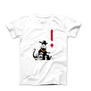 Banksy Gangsta Rat (2004) Street Art T-shirt - Street, Pop & Media Art - Harvey Ltd