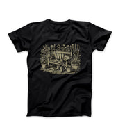 Garden Retreat Graphic Sketch T-shirt - Plants, Garden & Food - Harvey Ltd