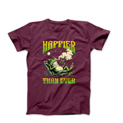 Happier Than Ever Illustration T-shirt - Movies, TV & Others - Harvey Ltd