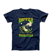 Happier Than Ever Illustration T-shirt - Movies, TV & Others - Harvey Ltd