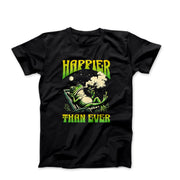 Happier Than Ever Illustration T-shirt - Movies, TV & Others - Harvey Ltd
