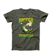 Happier Than Ever Illustration T-shirt - Movies, TV & Others - Harvey Ltd