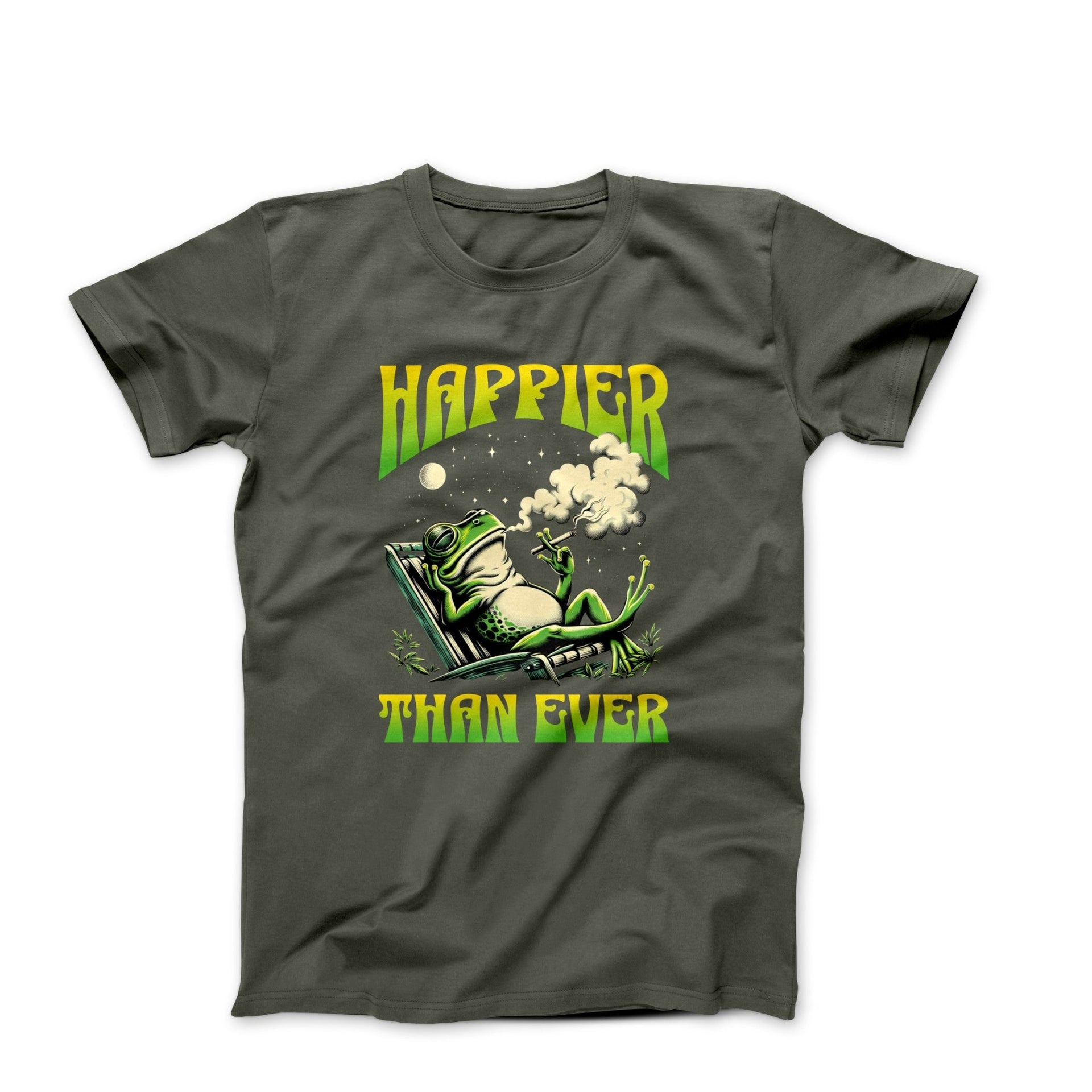 Happier Than Ever Illustration T-shirt - Movies, TV & Others - Harvey Ltd