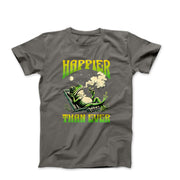 Happier Than Ever Illustration T-shirt - Movies, TV & Others - Harvey Ltd