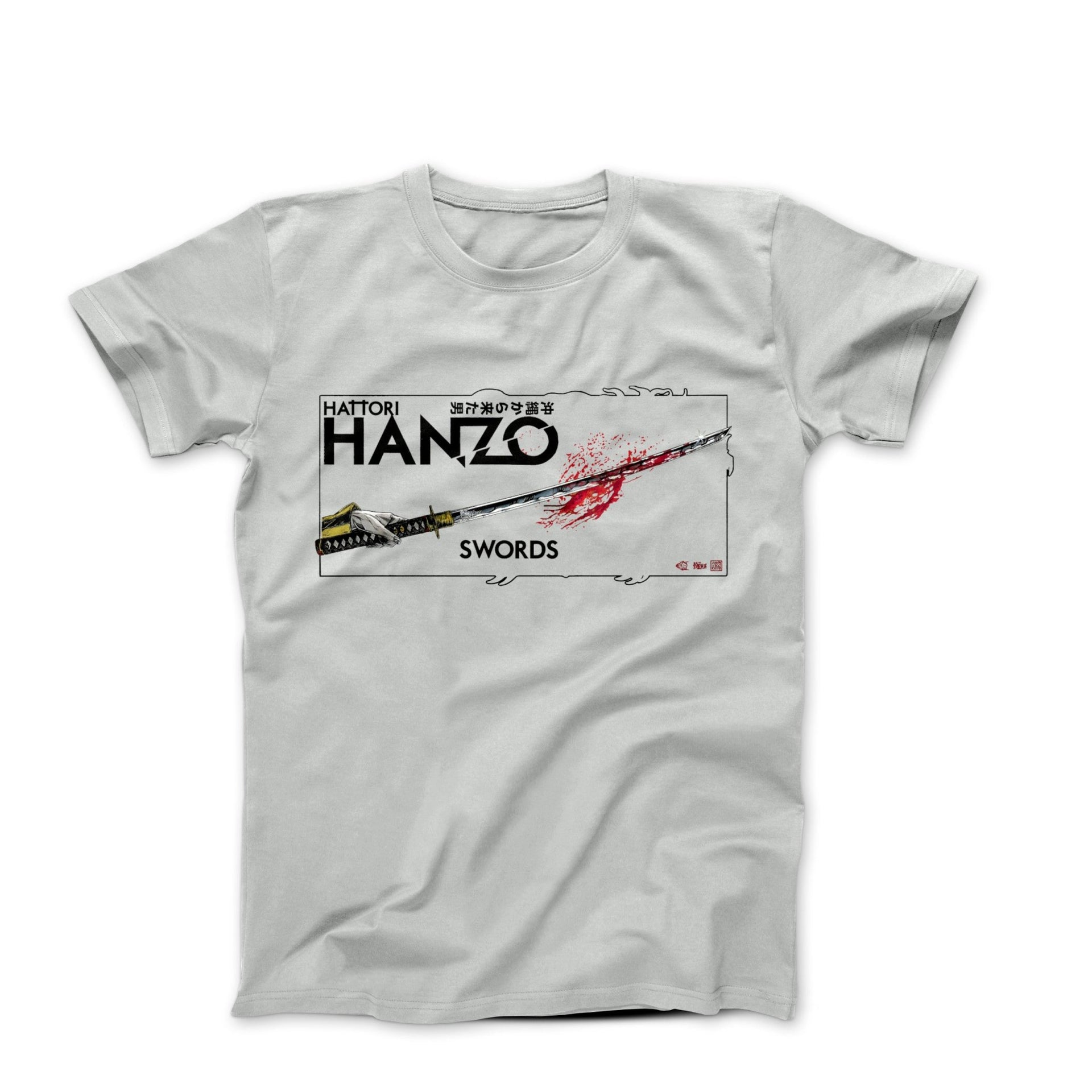 Hattori Hanzo Swords Movie Art T-shirt - Comics, Movies & Music - Harvey Ltd