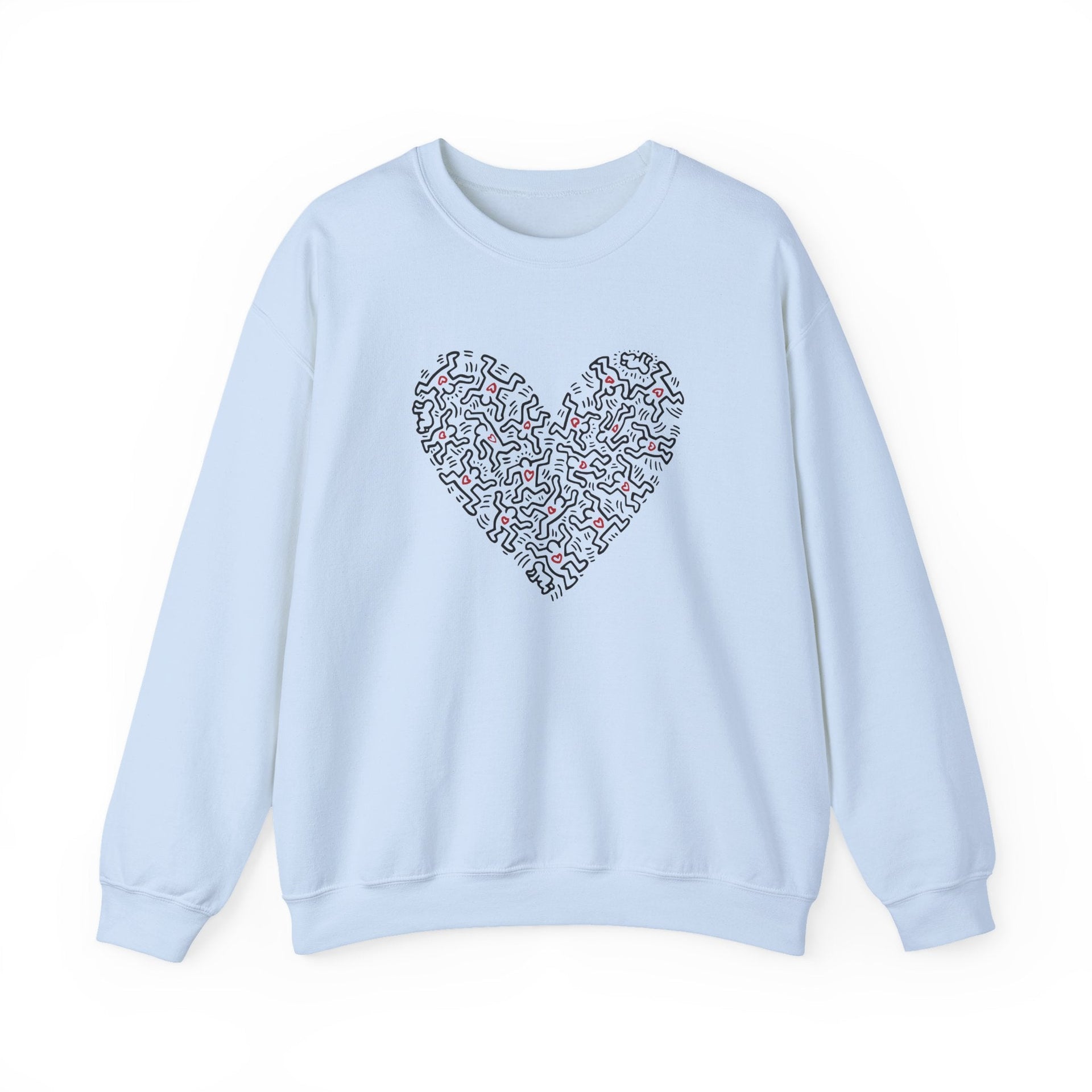 Heart of Men Street Art Sweatshirt - Street, Pop & Media Art - Harvey Ltd