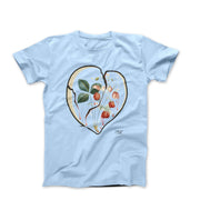 Dali Heart of Strawberries (1969) Artwork T-shirt - Greatest Artists - Harvey Ltd