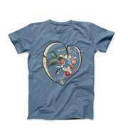 Dali Heart of Strawberries (1969) Artwork T-shirt - Greatest Artists - Harvey Ltd