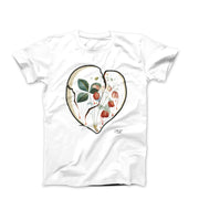 Dali Heart of Strawberries (1969) Artwork T-shirt - Greatest Artists - Harvey Ltd