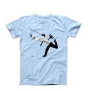 Banksy Hijack Chasing Money Street Art T-shirt - Street, Pop & Media Art - Harvey Ltd