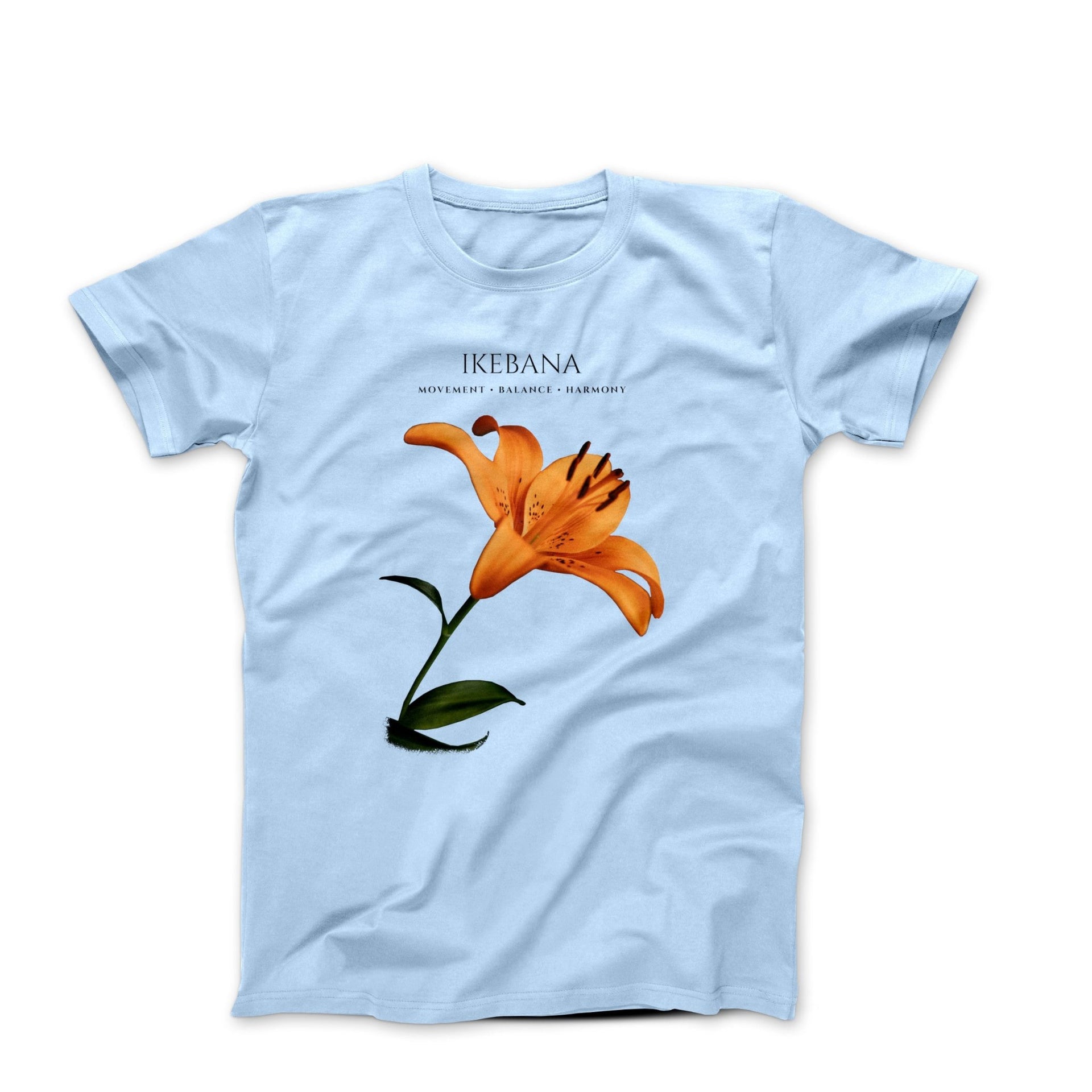 Ikebana Floral Illustration T-shirt - Plants, Garden & Food - Harvey Ltd