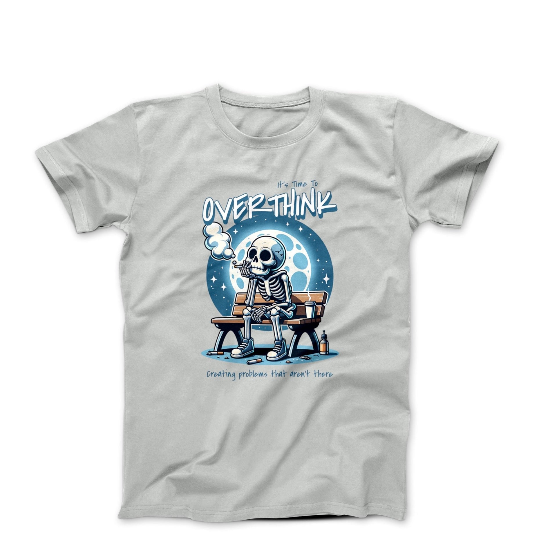 It's Time To Overthink Illustration T-shirt - Humorous, Lifestyle & Others - Harvey Ltd