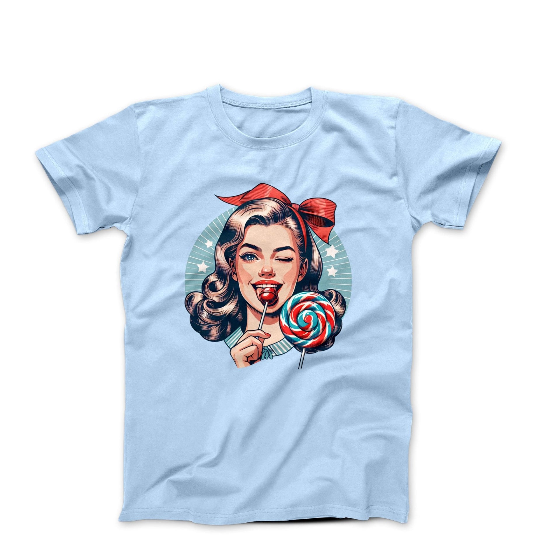 Just An American Girl Illustration T-shirt - Movies, TV & Others - Harvey Ltd