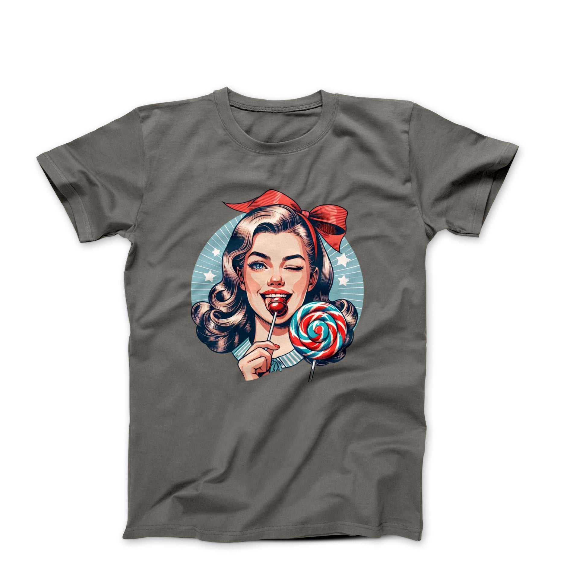 Just An American Girl Illustration T-shirt - Movies, TV & Others - Harvey Ltd