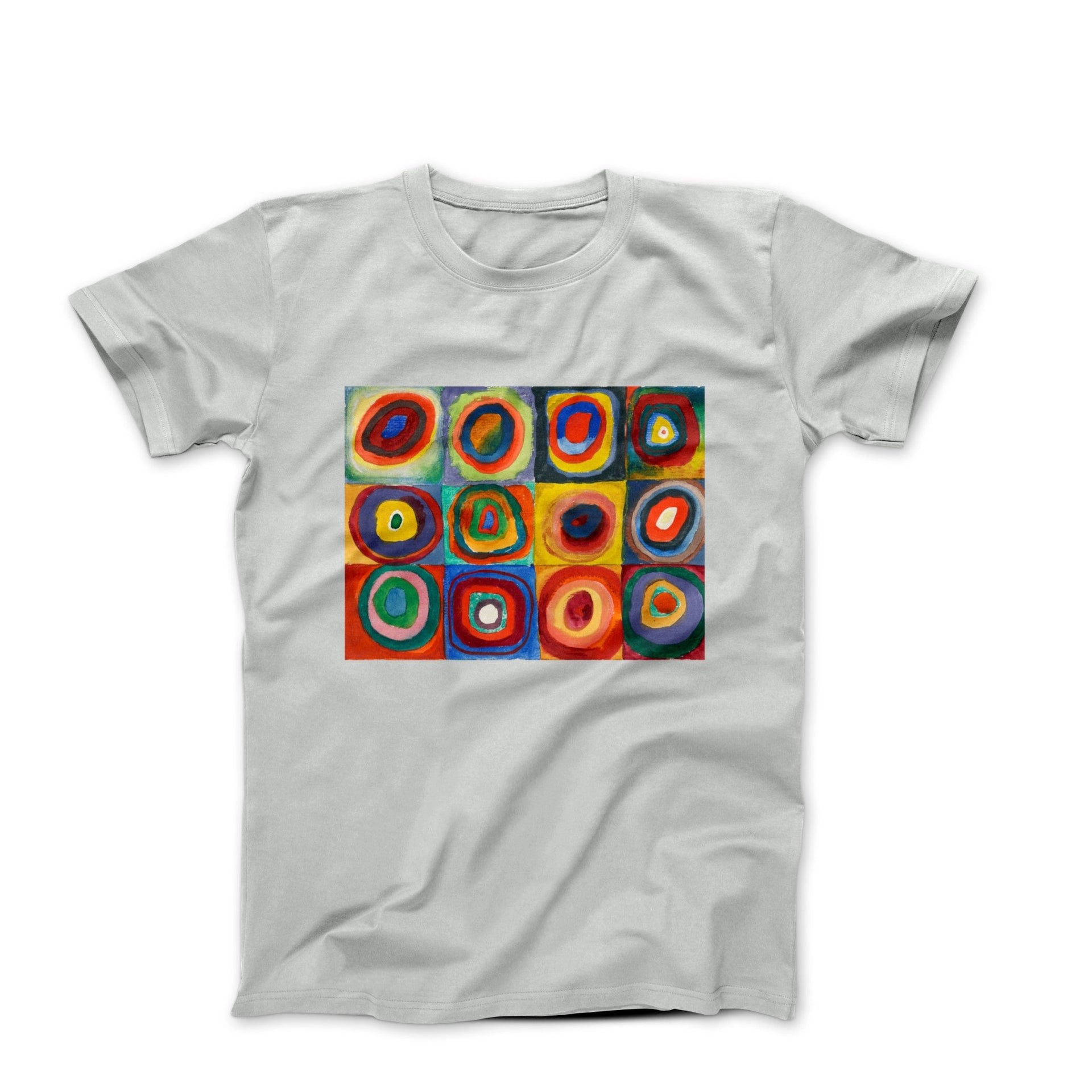 Kandinsky Farbstudie Circles Art T-Shirt - Greatest Artists - Harvey Ltd