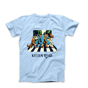 Kitten Road Illustration T-shirt - Pets - Harvey Ltd