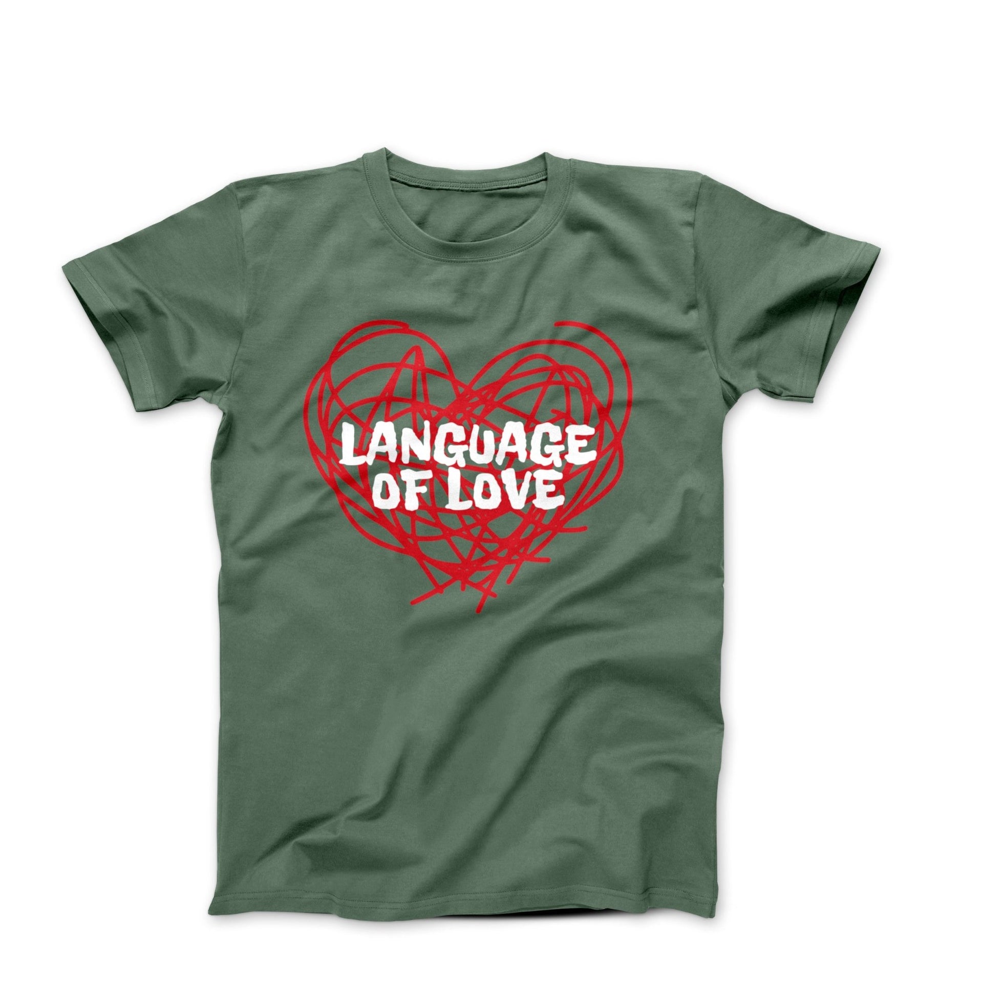 Language of Love Illustration T-shirt - Movies, TV & Others - Harvey Ltd