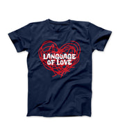 Language of Love Illustration T-shirt - Movies, TV & Others - Harvey Ltd